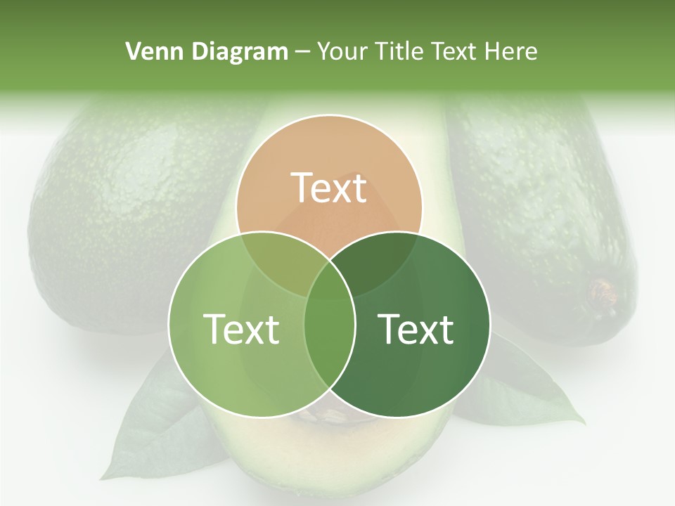 Food Isolated Fruit PowerPoint Template