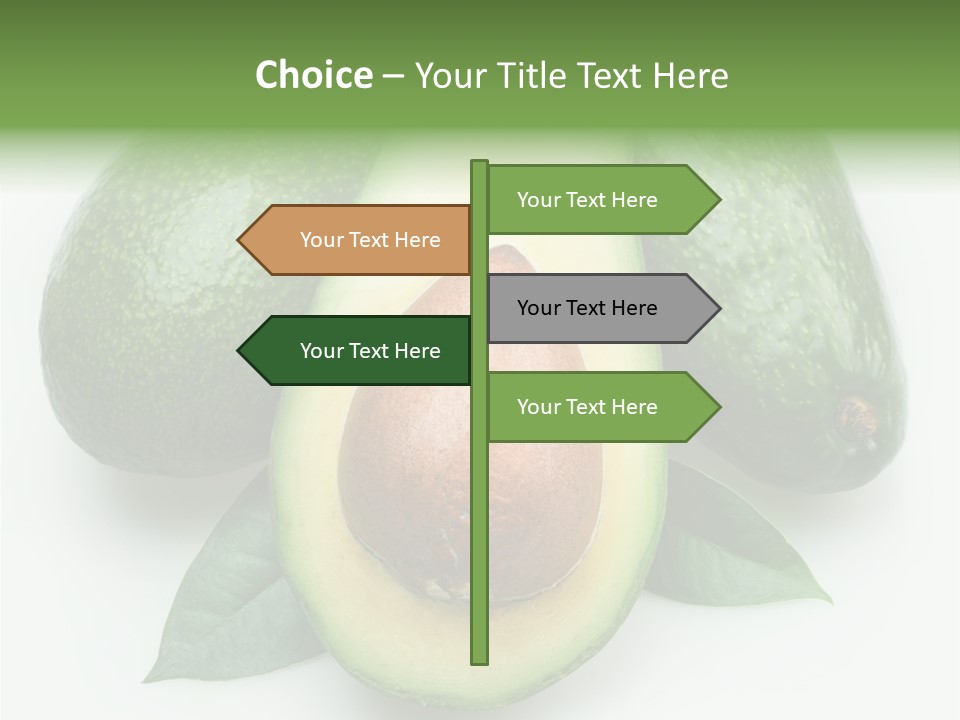 Food Isolated Fruit PowerPoint Template