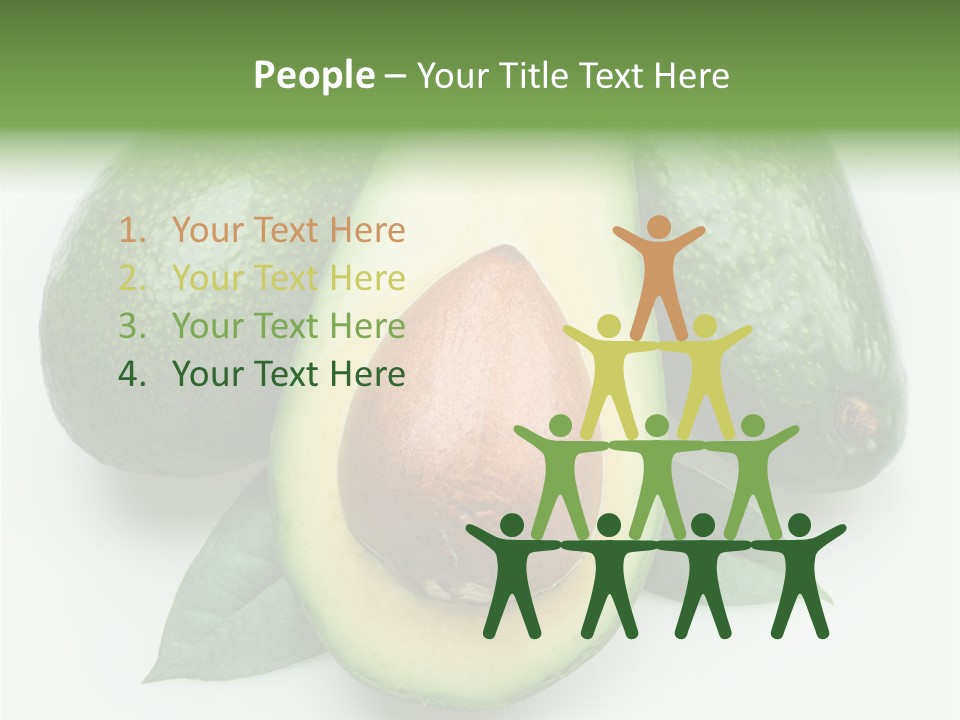 Food Isolated Fruit PowerPoint Template