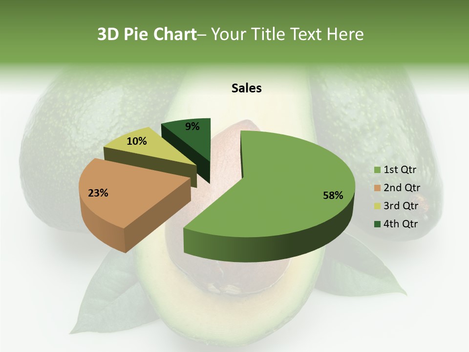 Food Isolated Fruit PowerPoint Template