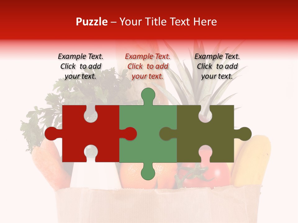 Shop Carrots Grocer PowerPoint Template