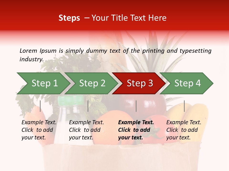 Shop Carrots Grocer PowerPoint Template