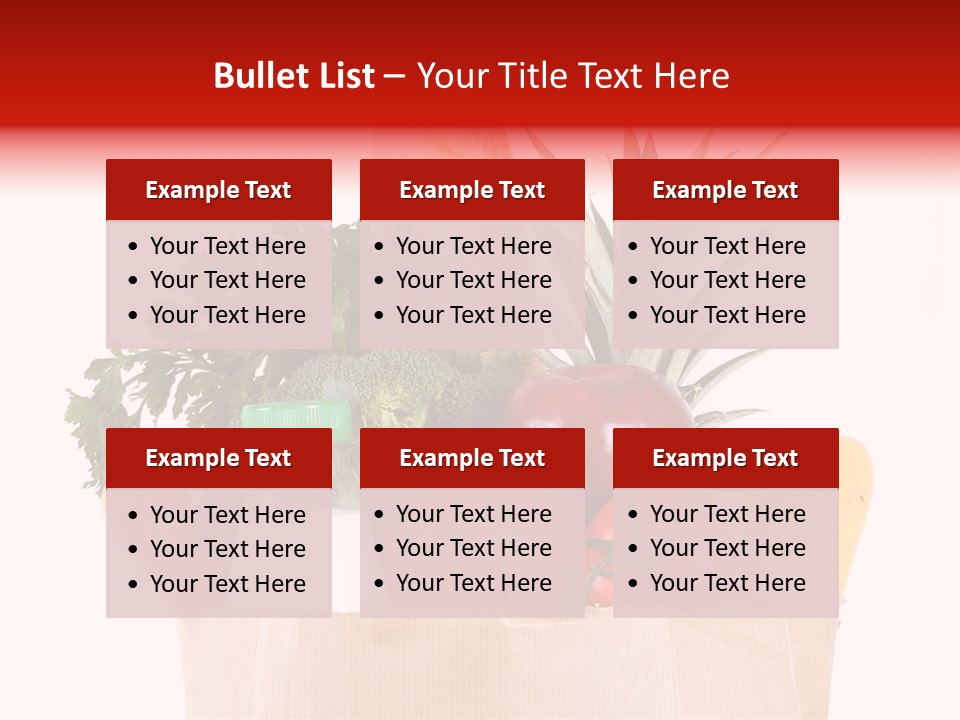 Shop Carrots Grocer PowerPoint Template