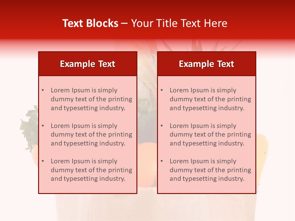 Shop Carrots Grocer PowerPoint Template