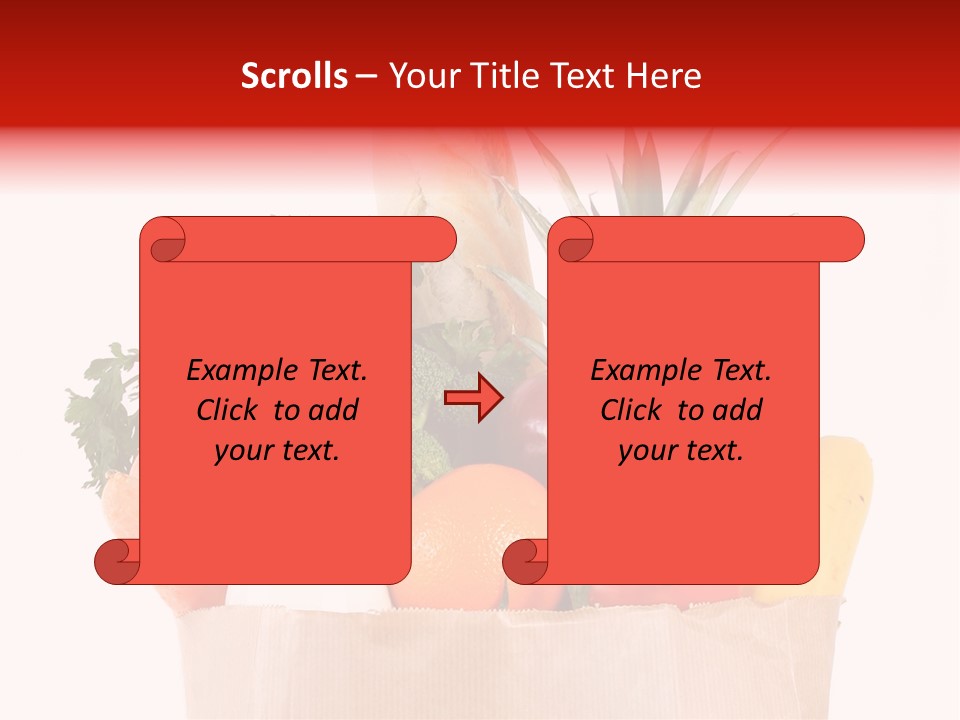 Shop Carrots Grocer PowerPoint Template