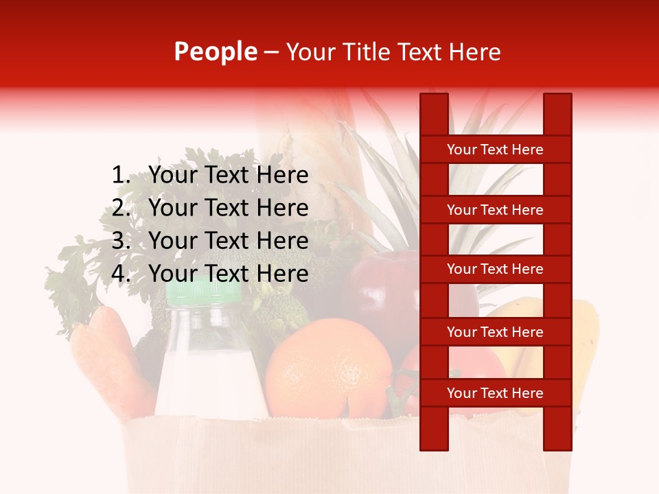 Shop Carrots Grocer PowerPoint Template