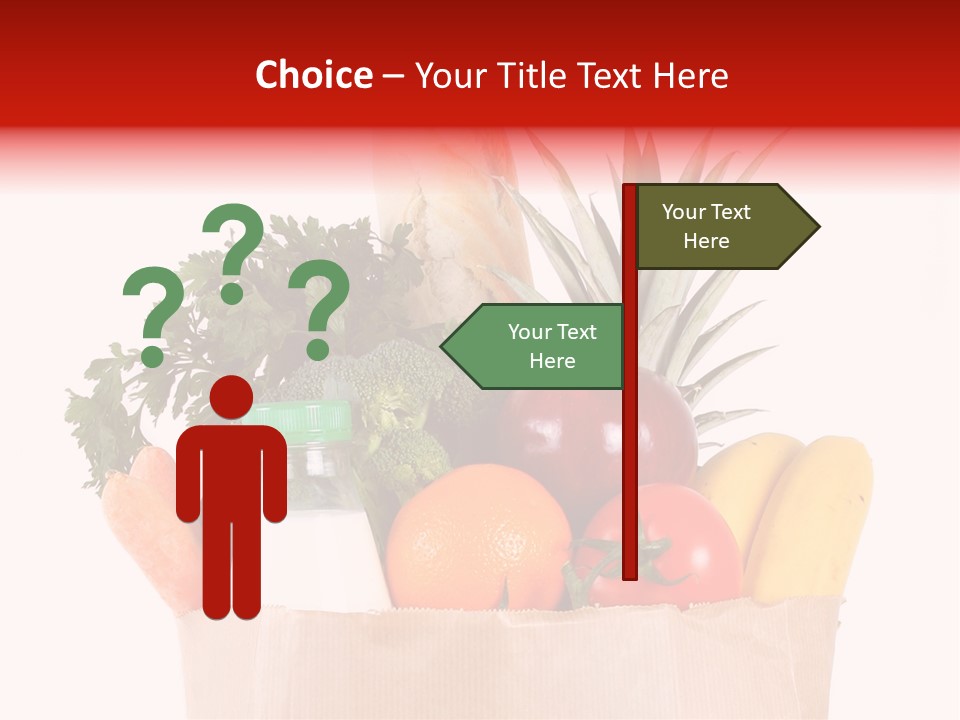 Shop Carrots Grocer PowerPoint Template