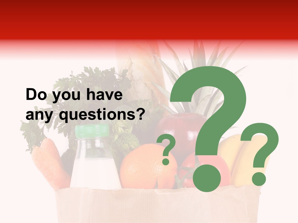 Shop Carrots Grocer PowerPoint Template