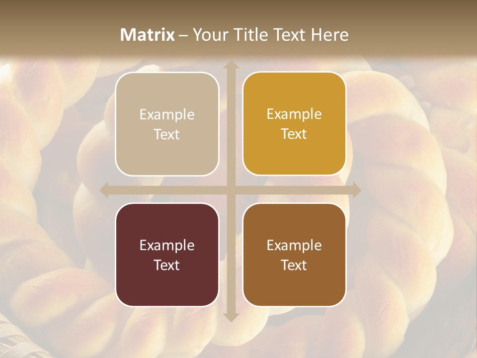 Warm Cereal Gourmet PowerPoint Template