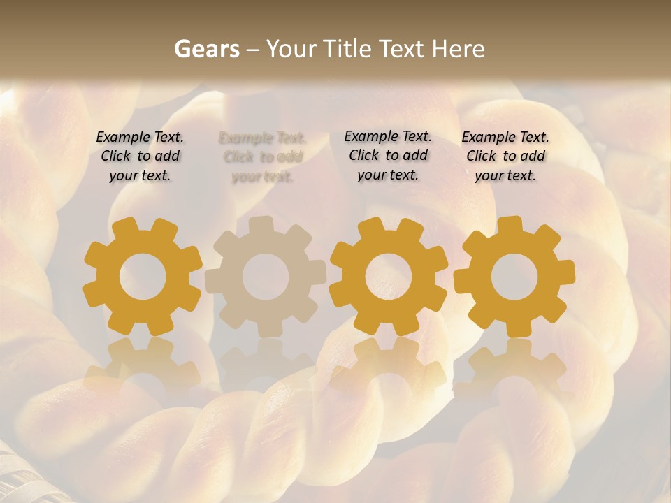 Warm Cereal Gourmet PowerPoint Template