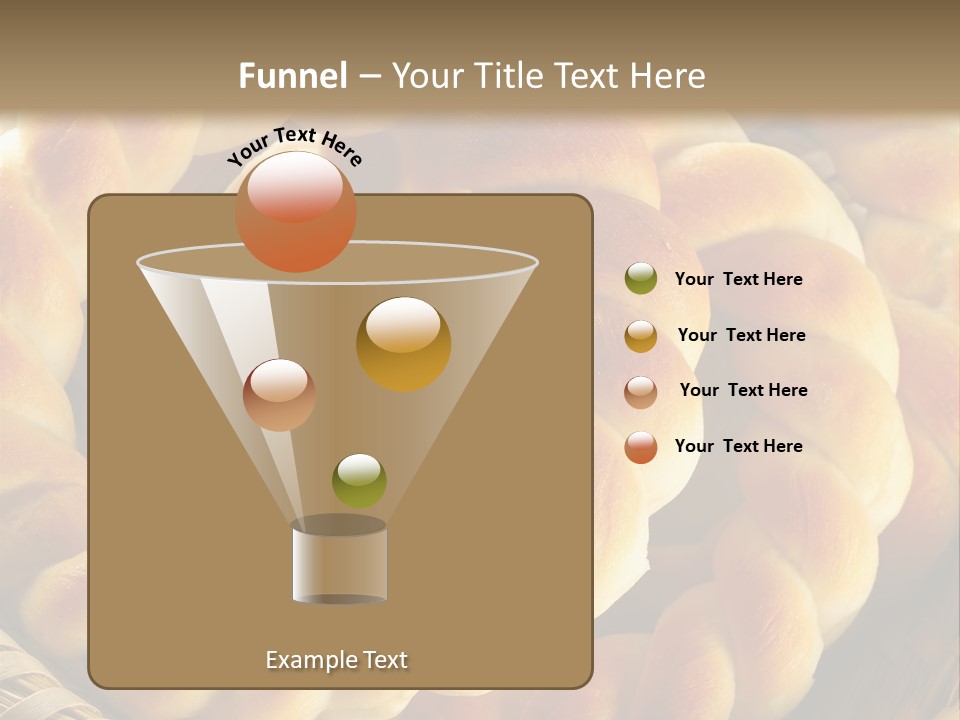 Warm Cereal Gourmet PowerPoint Template
