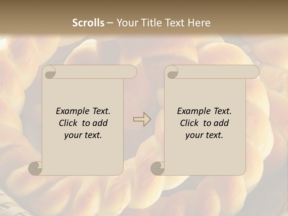 Warm Cereal Gourmet PowerPoint Template
