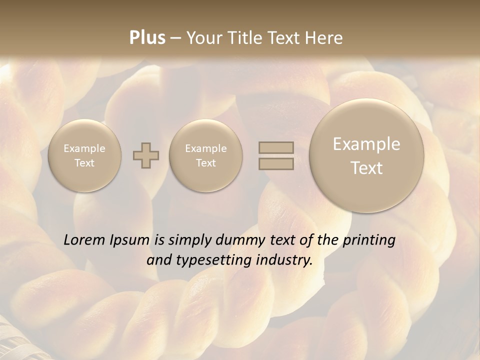 Warm Cereal Gourmet PowerPoint Template