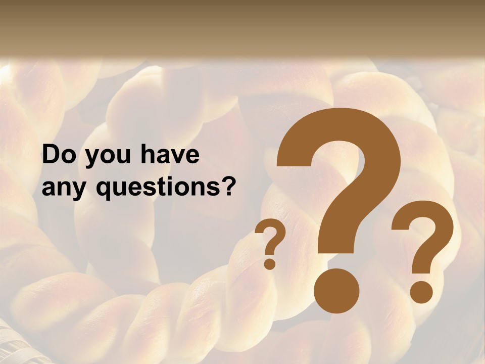 Warm Cereal Gourmet PowerPoint Template