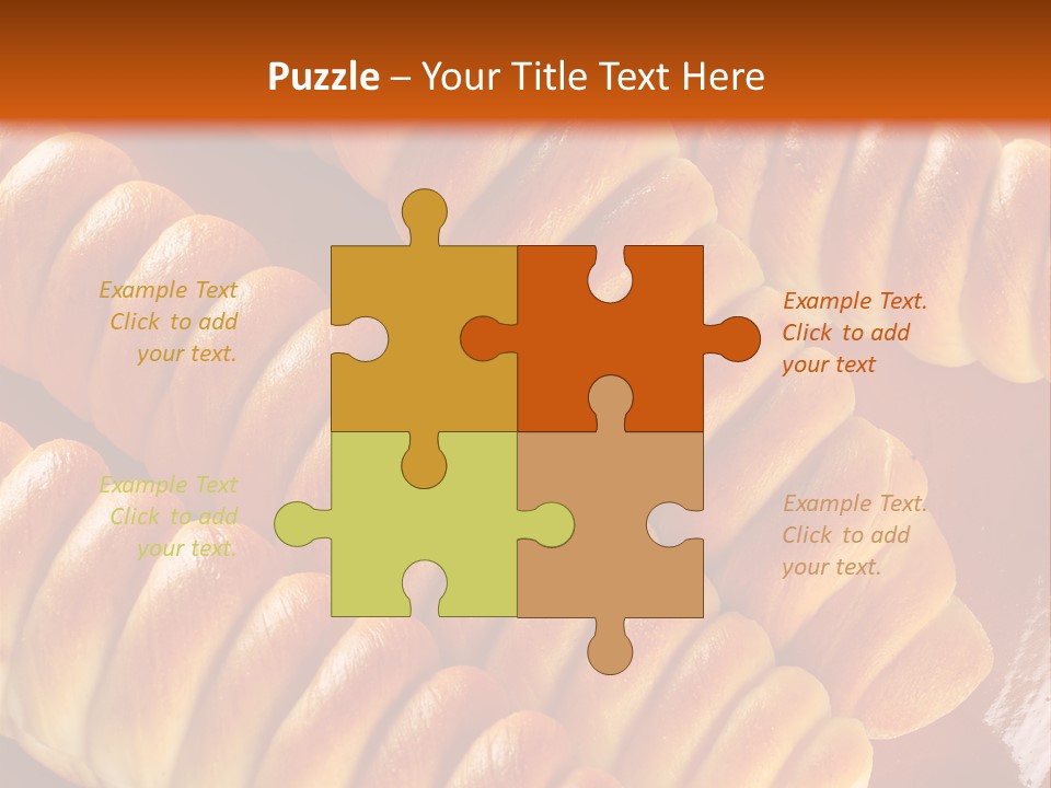 Baked Food Slovenia PowerPoint Template