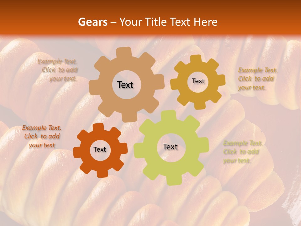 Baked Food Slovenia PowerPoint Template