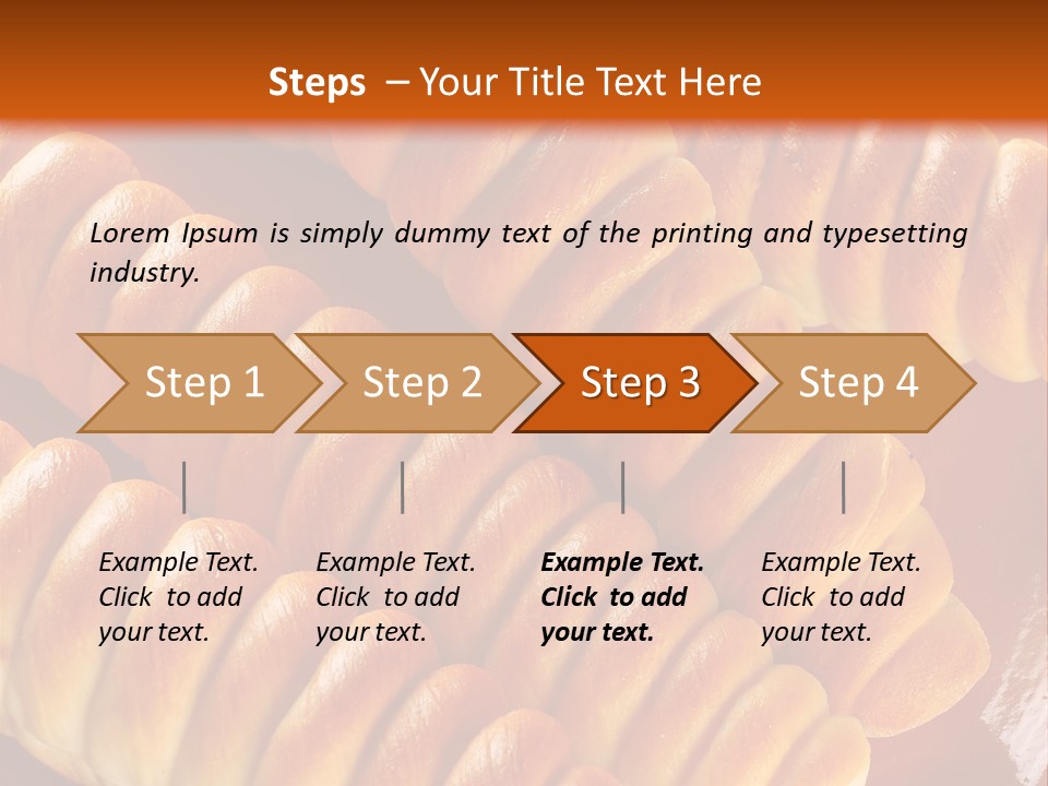Baked Food Slovenia PowerPoint Template