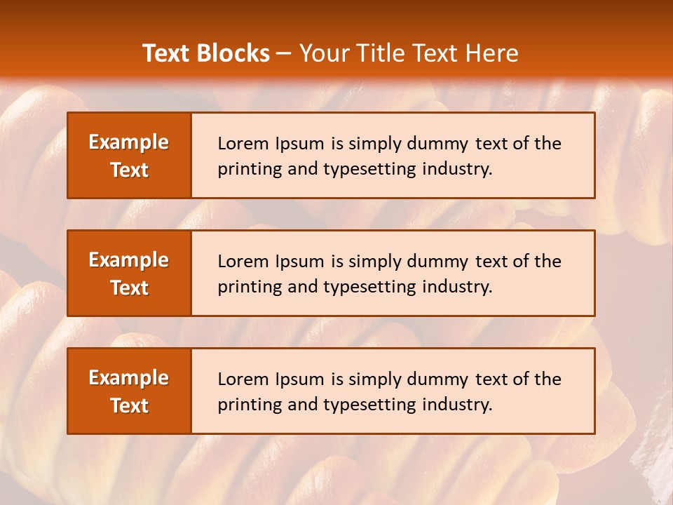 Baked Food Slovenia PowerPoint Template