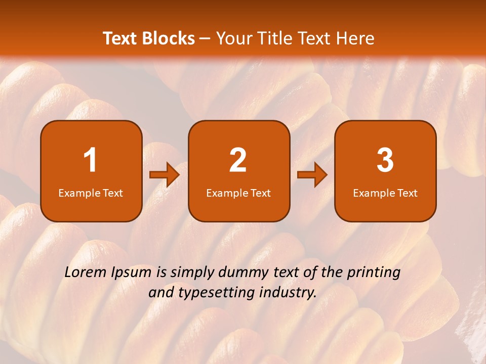 Baked Food Slovenia PowerPoint Template