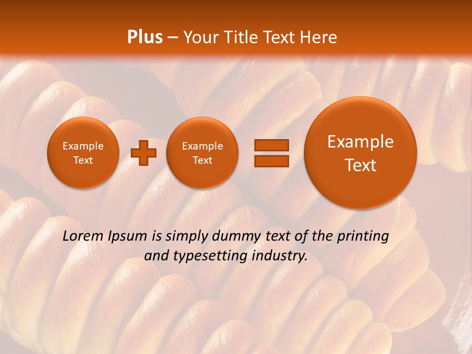 Baked Food Slovenia PowerPoint Template