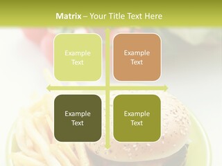 Sandwich Dinner Vegetable PowerPoint Template