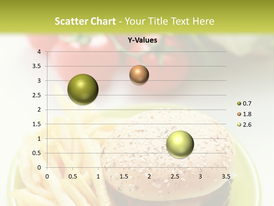Sandwich Dinner Vegetable PowerPoint Template