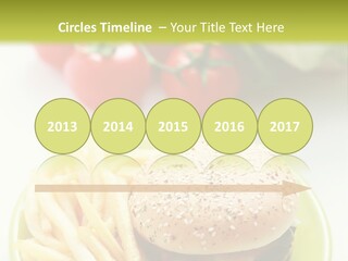 Sandwich Dinner Vegetable PowerPoint Template