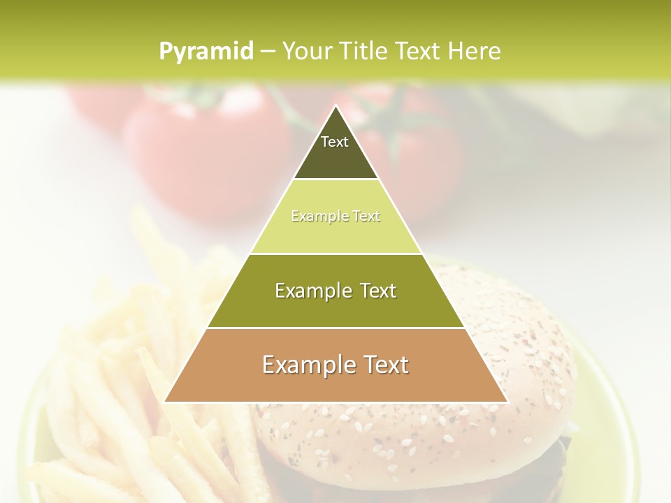 Sandwich Dinner Vegetable PowerPoint Template