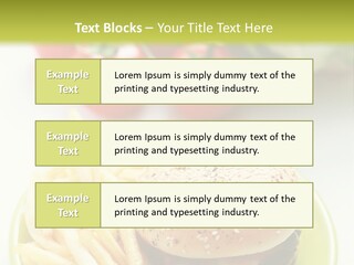 Sandwich Dinner Vegetable PowerPoint Template