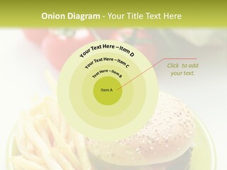 Sandwich Dinner Vegetable PowerPoint Template