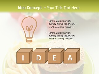 Sandwich Dinner Vegetable PowerPoint Template