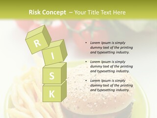 Sandwich Dinner Vegetable PowerPoint Template