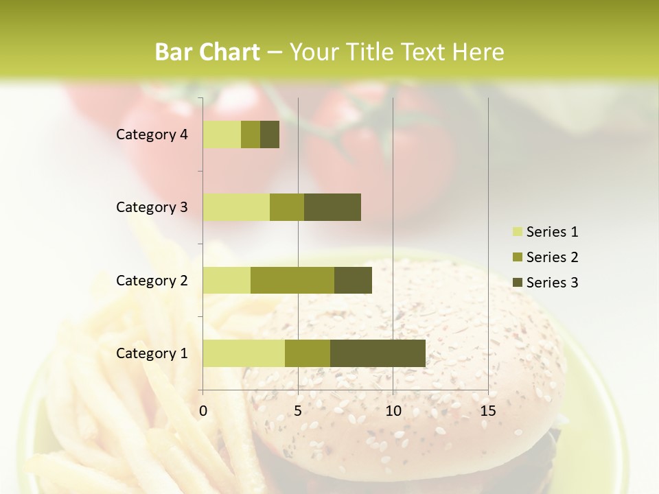 Sandwich Dinner Vegetable PowerPoint Template