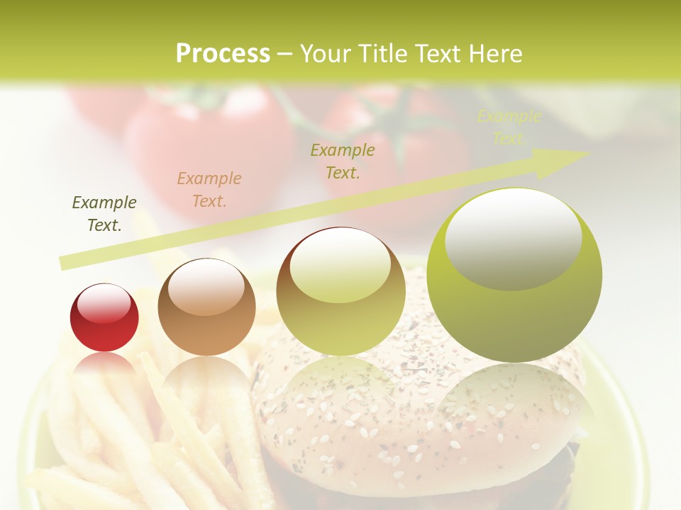 Sandwich Dinner Vegetable PowerPoint Template