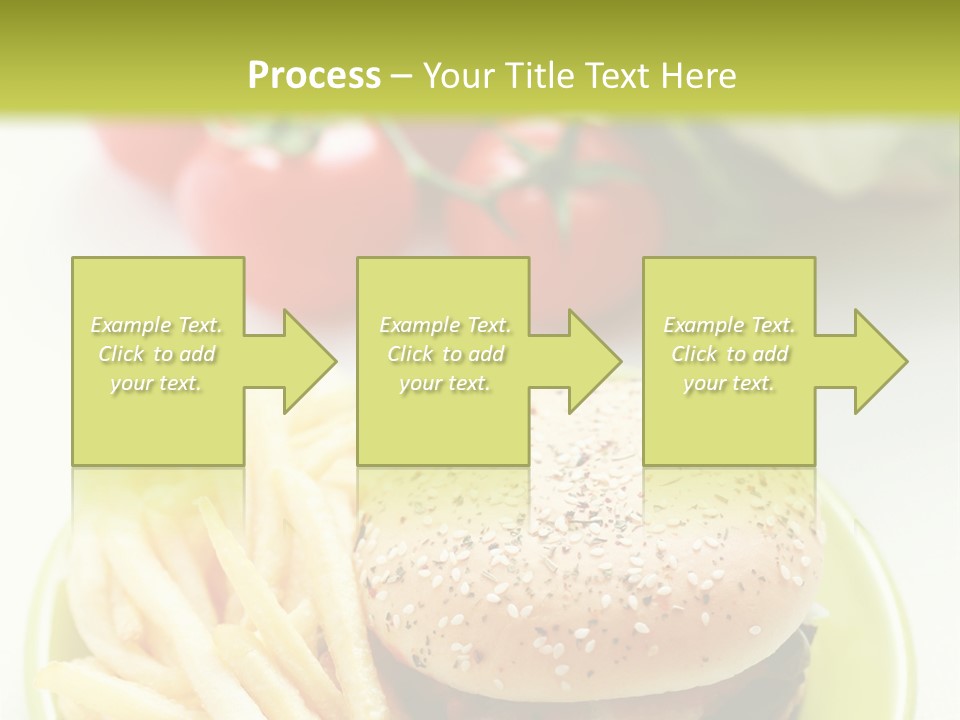 Sandwich Dinner Vegetable PowerPoint Template