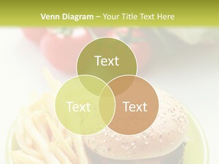 Sandwich Dinner Vegetable PowerPoint Template