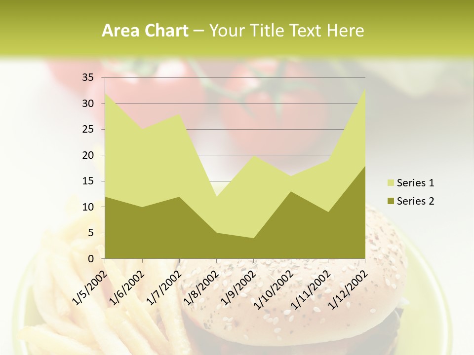 Sandwich Dinner Vegetable PowerPoint Template