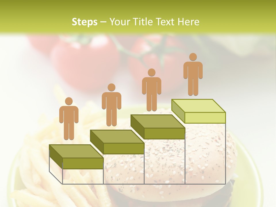 Sandwich Dinner Vegetable PowerPoint Template