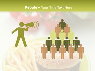 Sandwich Dinner Vegetable PowerPoint Template