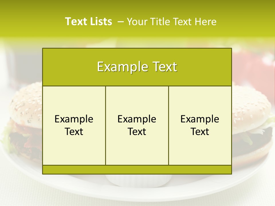 Food And Drink Nutrition Cola PowerPoint Template