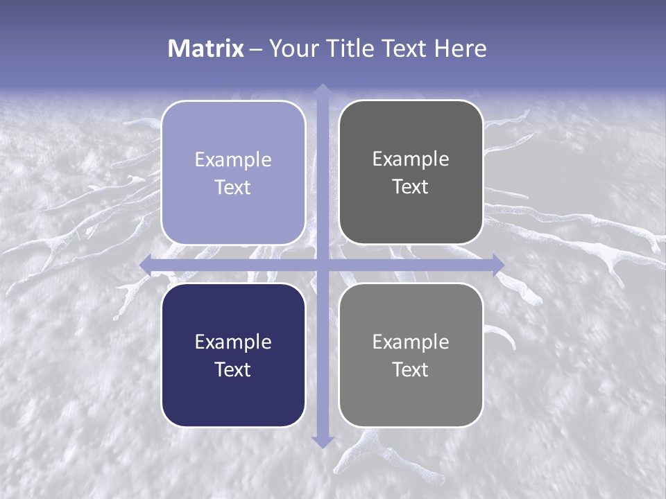 Biochemistry Stamper Cell PowerPoint Template