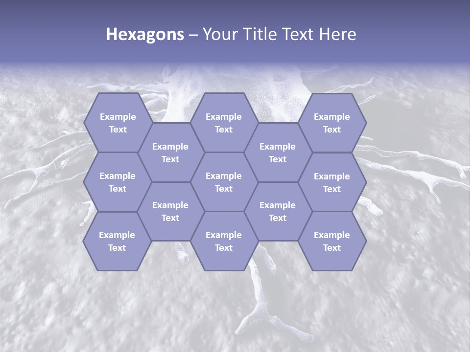 Biochemistry Stamper Cell PowerPoint Template