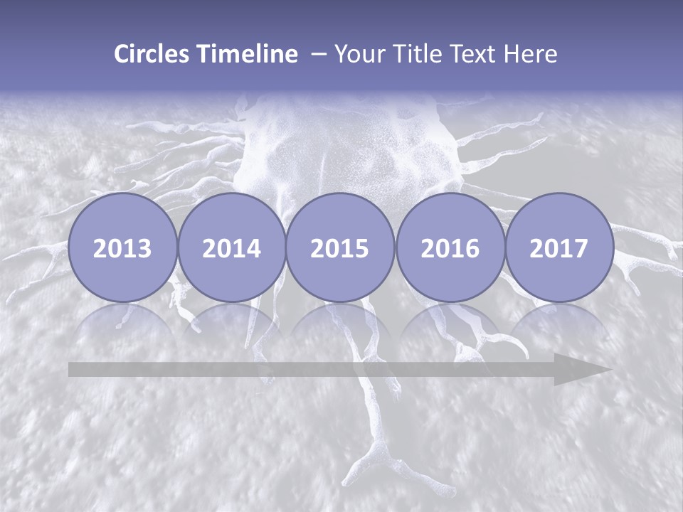 Biochemistry Stamper Cell PowerPoint Template