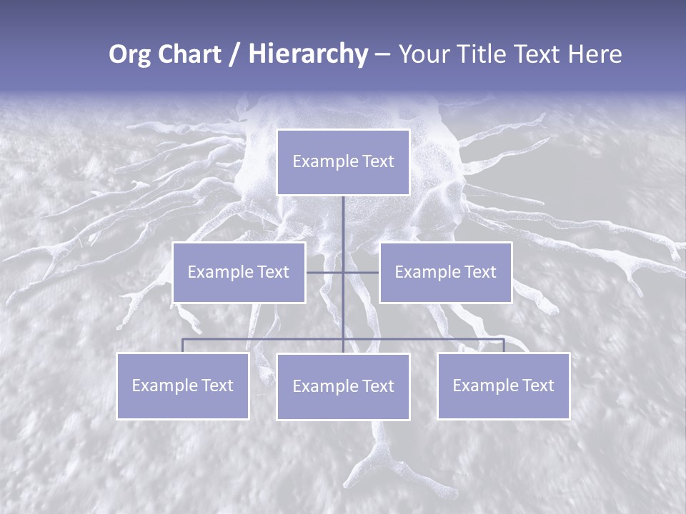 Biochemistry Stamper Cell PowerPoint Template
