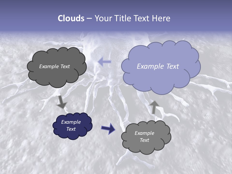 Biochemistry Stamper Cell PowerPoint Template