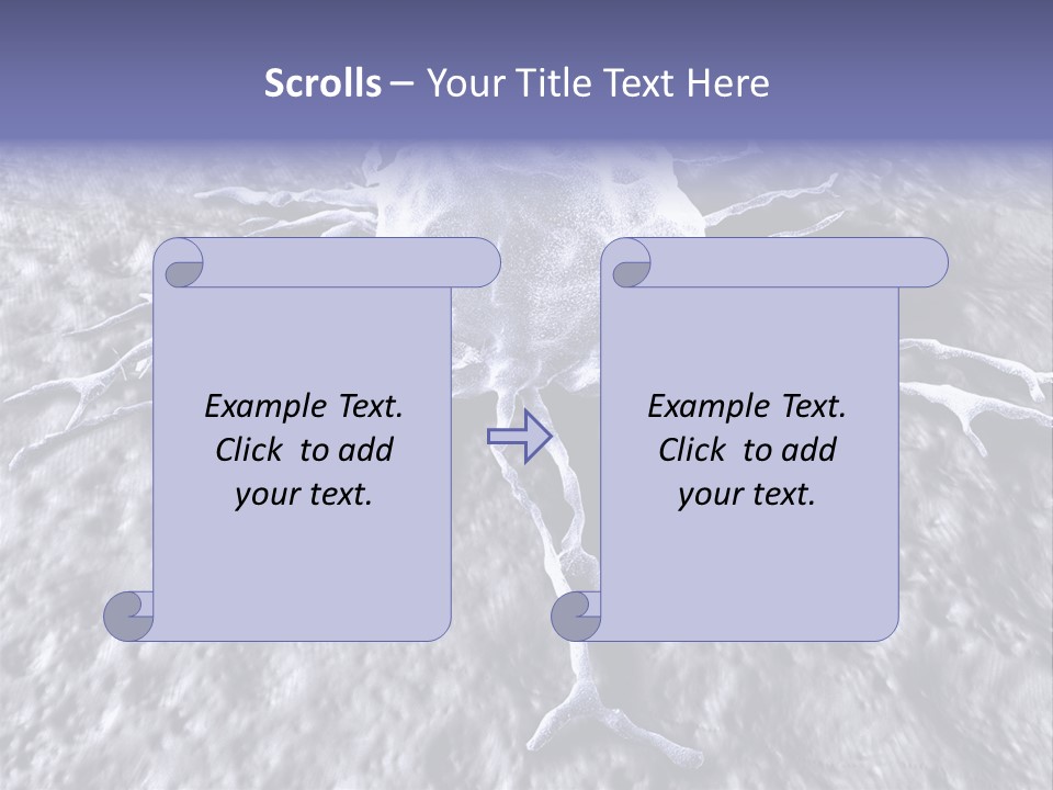 Biochemistry Stamper Cell PowerPoint Template