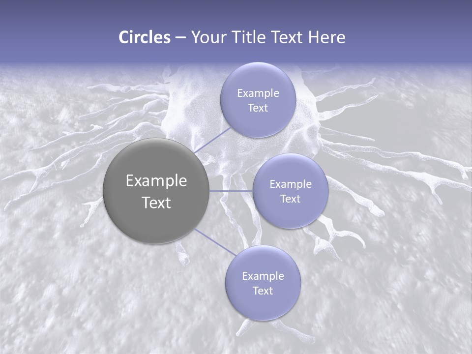 Biochemistry Stamper Cell PowerPoint Template