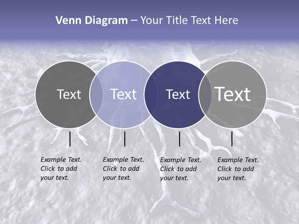 Biochemistry Stamper Cell PowerPoint Template