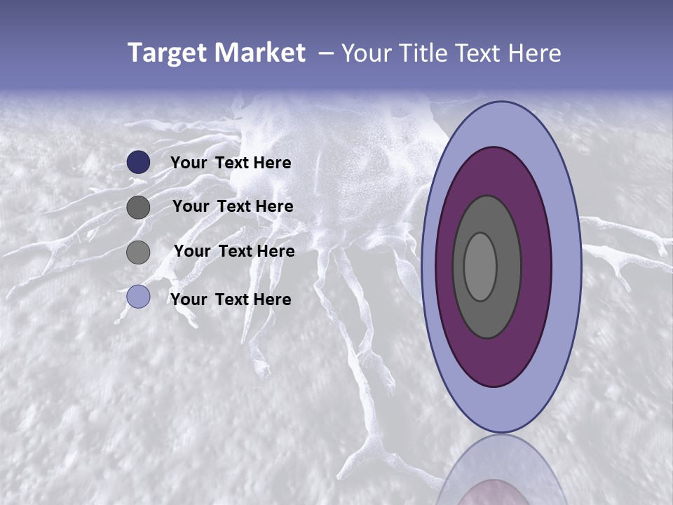 Biochemistry Stamper Cell PowerPoint Template