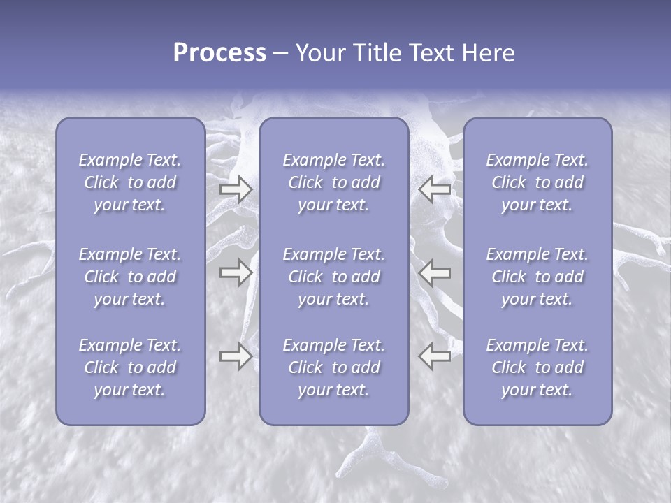 Biochemistry Stamper Cell PowerPoint Template